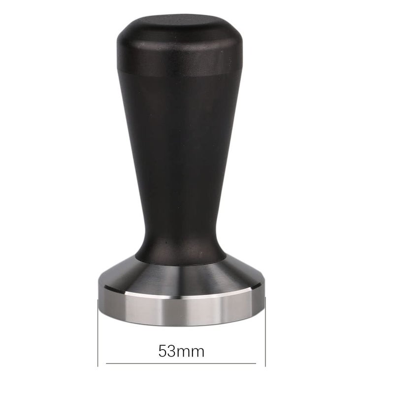 omgogo Stainless Steel Coffee Tamper 53mm Barista Espresso Base Coffee Bean Press - Image 2